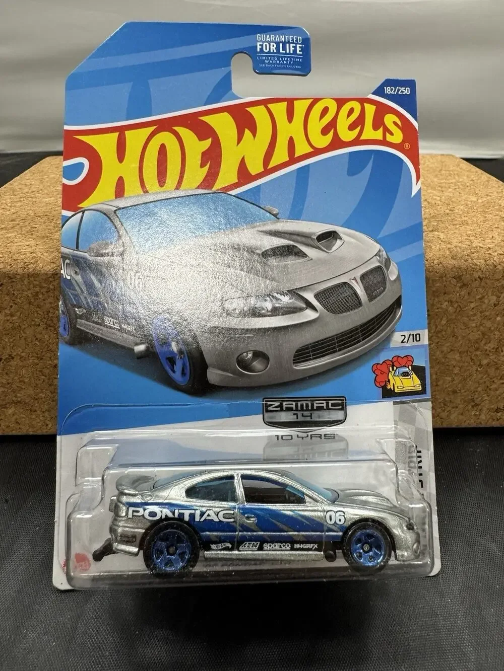 Hot Wheels 2023 ZAMAC '06 Pontiac GTO HW Drag Strip 2/10 Walmart Exclusive HCY37